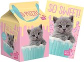 Studio Pets 3D Puzzel - 48 stukjes in een melkpak - Marshmallow Kitten Editie