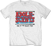 The Adolescents Heren Tshirt -S- Kids Of The Black Hole Wit