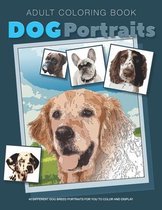 ADULT COLORING BOOK - DOG Portraits