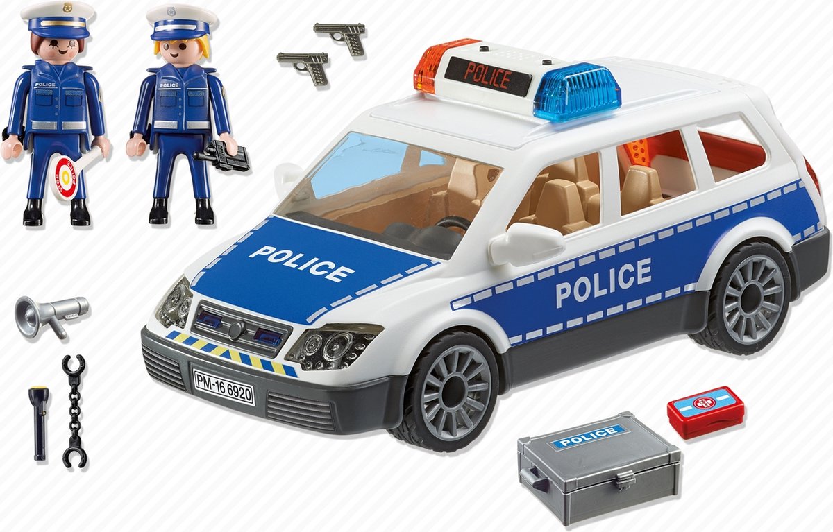 PLAYMOBIL City Action Politiepatrouille met licht en geluid - 6920 | bol.com