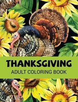 Thanksgiving Adult Coloring Book