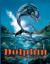 Dolphin Fantasy Adult Coloring Book