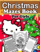 Christmas Mazes book For Girls