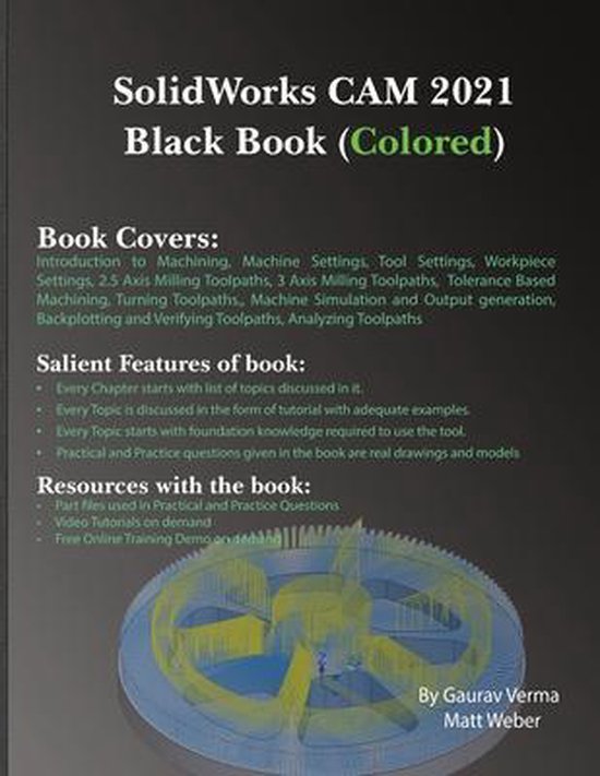 SolidWorks CAM 2021 Black Book (Colored) - cover