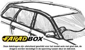 Farad Dakdragers - Toyota RAV4 2006 t/m 2012 - Glad dak - Staal