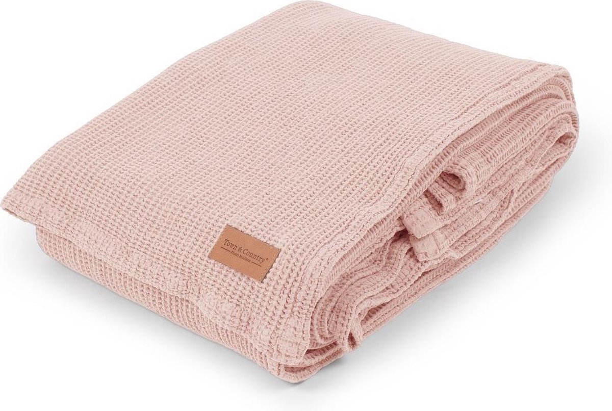 Wafel sprei Dexter Pink geeft jouw slaapkamer sfeer en warmte Wafel sprei Dexter Pink geeft jouw slaapkamer sfeer en warmte