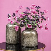 PTMD  mathew iron zilveren bloemen patroon boeren p