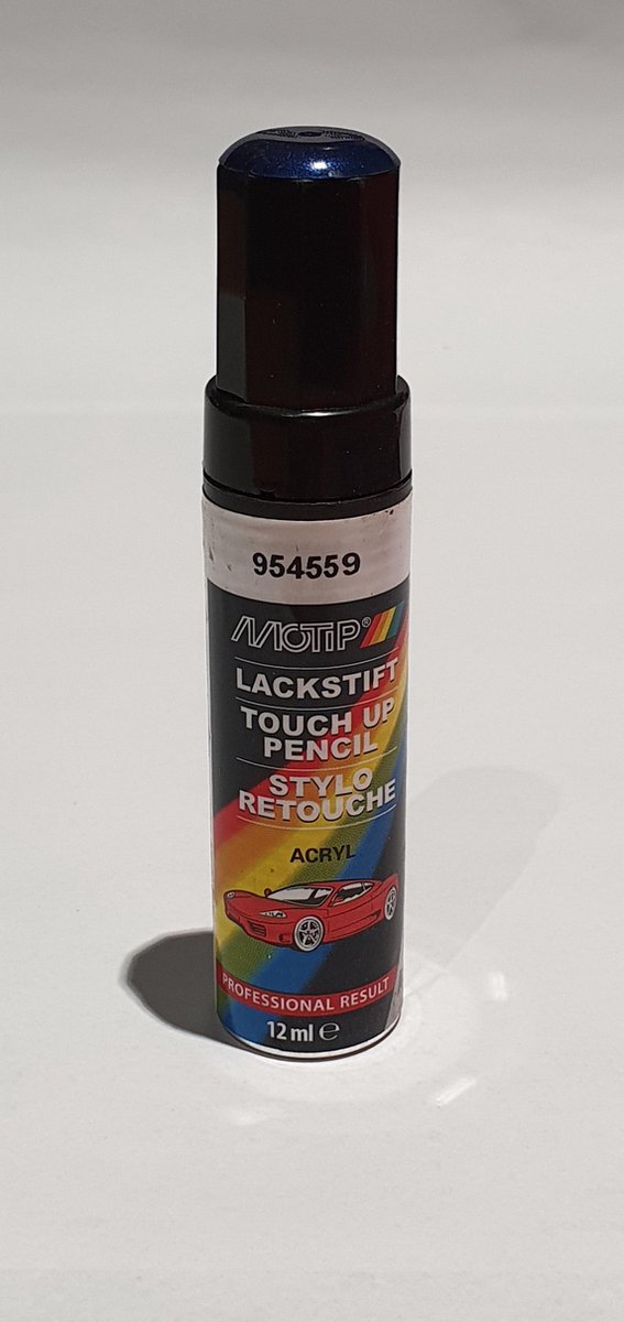 Motip  - Auto lakstift 954559 - Blauw - 12 ml - metallic