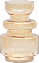 BePureHome Expressive Vaas 24xØ15 - Glas - Geel - Set van 2