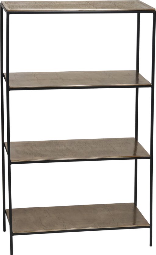 PTMD beau goud alu zwart open kast ijzeren frame