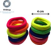 Gekleurde Haarelastieken - 20 stuks - 6 Trendy Kleuren - Haar Elastiekjes - Dames Meisjes - Nylon Elastische Haarbanden - Haaraccessoires - Musthave - Gratis Verzending