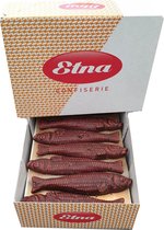 Etna chocolade guimauve-vissen - 30 x 17 cm