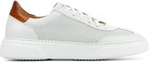 Magnanni Sneakers Heren - Lage sneakers / Herenschoenen - Leer - 22835     -  Wit combi - Maat 40