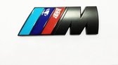 BMW kofferbak M logo embleem / sticker zwart