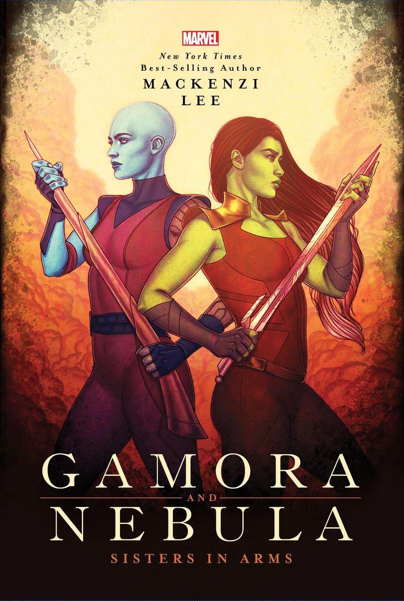 Omslag van A Marvel YA Novel - Gamora and Nebula