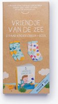 Vriendje van de Zee Voorleesboek + 2 paar Kindersokken (gemaakt van oude visnetten)