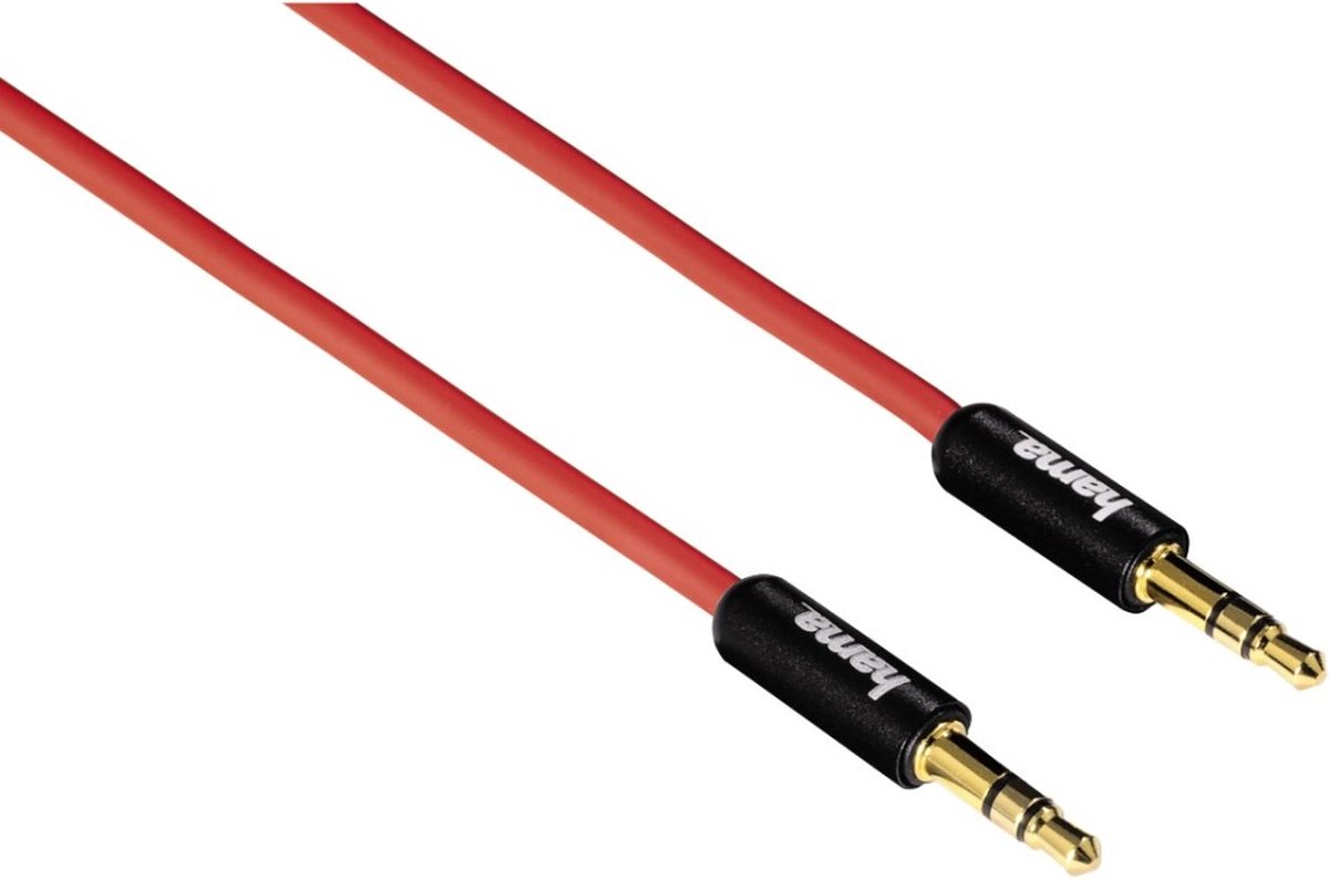 Hama Audio Kabel Super Soft 3.5mm Jack 1m