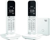 Gigaset CL390 Duo - DECT telefoon - ergonomisch design - duidelijke contrast - verschillende profielen voor het geluid - wit