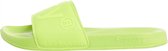 Superdry City Neon Pool Slide Heren Slippers - Neon Green - Maat 42/43