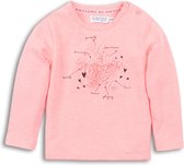 Dirkje Meisje T-Shirt Star Pink - Maat 92