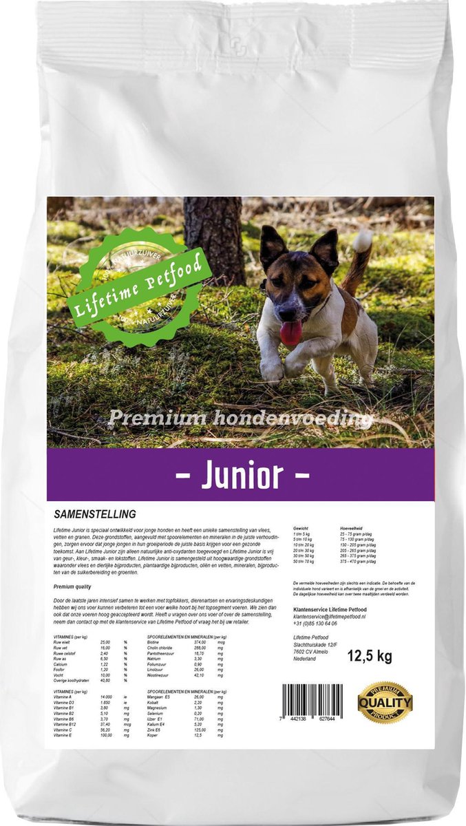 Lifetime Petfood Lifetime Petfood - Junior 3 Kg
