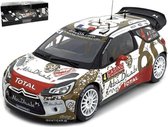 Citroen DS3 WRC #4 LOEB/ELENA RALLY MONTE CARLO 2015 - Edition Atlas miniatuur auto 1:43