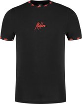 Malelions Junior Gini T-Shirt - Black/Red