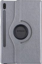 Samsung Tab S6 Zilver Book Case Tablethoes - 360 graden draaibaar