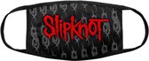 Slipknot - Red Logo & Sigils Masker - Zwart