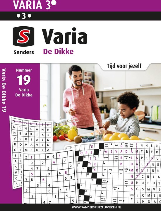 Sanders puzzelboek - Varia de Dikke editie 19 | bol.com
