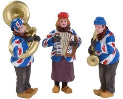 Dickensville - Blauhúster Dakkapel nr.3 - Set van 3