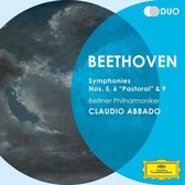 Beethoven: Symphonies Nos.5, 6 "Pastoral" & 9 (Duo Serie)