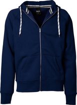 Tee Jays Sweat-shirt entièrement zippé pour homme (bleu marine)
