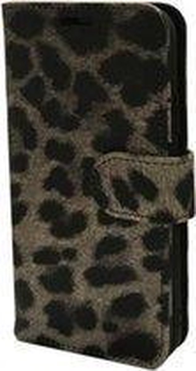 iNcentive PU Wallet Deluxe geschikt voor iPhone 12 / 12 Pro Panther Grey