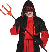 Fiestas Guirca Drietand Doodshoofd 105 Cm Zwart/rood