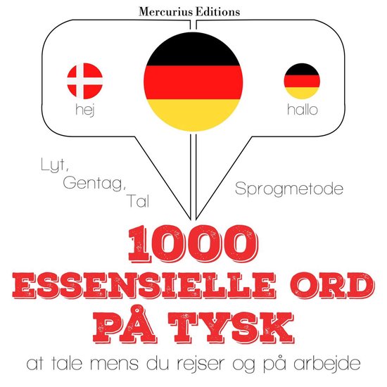 1000 essentielle ord på tysk - cover