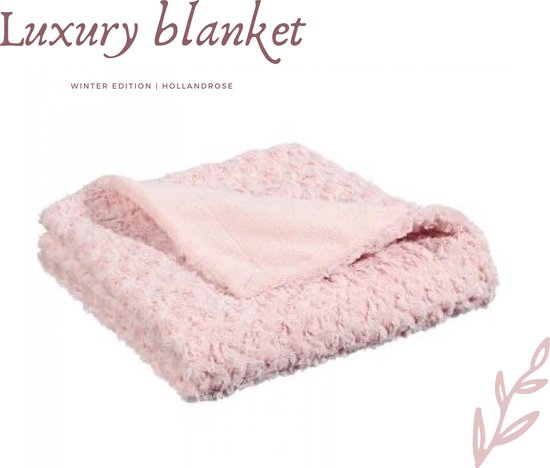 Home Blanket - Plaid deken - Winter - Snuggle - Grote Tv deken - Kerst - Cadeau - 230 x 180cm - Roze