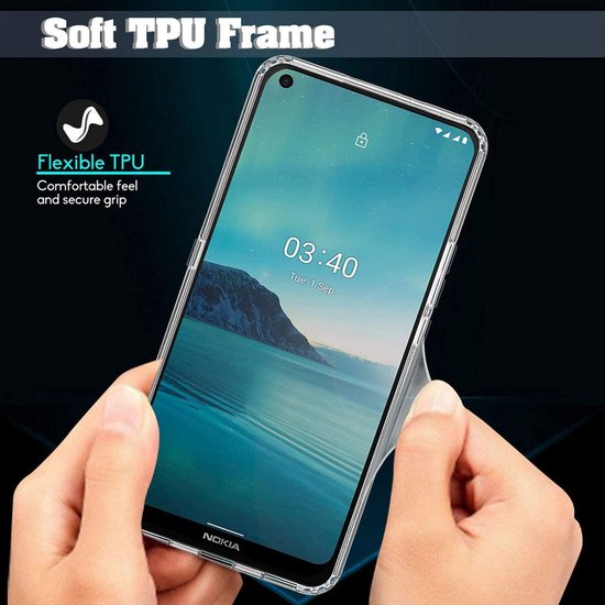 Coque Souple Transparente TPU Pour Nokia 3.4 - Marque NOVAGO - Neuf Emballé