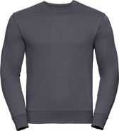 Russell Heren Authentieke Sweatshirt (Slimmer Cut) (Konvooi Grijs)
