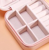 Mini Sieraden Doosje | Reisformaat | Jewelry Box Mini | Lichtgewicht Makkelijk voor in de koffer