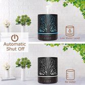 Aroma Diffuser - Diffuser - aromatherapie - Verneverlaar - Lucht bevochtiger - olie verdamper - Bos groot donker