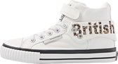 ROCO Meisjes sneakers hoog - Wit - maat 33