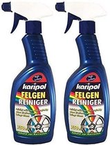 2 x 750ml karipol velgenreiniger, reiniger voor aluminium velgen stalen velgen u. Wieldoppen