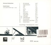 Ensemble Modern Hermann Kretzschmar - Hermann Kretzschmar (Portrait) Knot (CD)