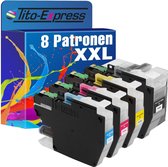 PlatinumSerie 8x cartridge alternatief voor Brother LC-3219