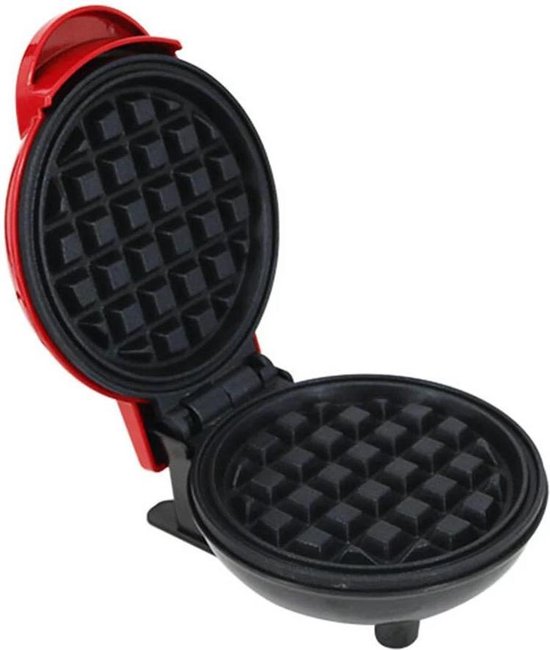 Mini Wafelmaker - Mini Wafelijzer - Mini Waffle maker - Kleine Wafelmaker - Kwaliteit - Wafelijzer