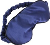 Slaapmasker – Oogmasker – Blinddoek – Zijde zacht – Reisaccessoires – Sleep mask – Vrouwen – Meiden – Donker blauw-812