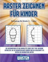 Zeichnung fur Kinder 5 - 7 Jahre (Raster zeichnen fur Kinder - Wusten)