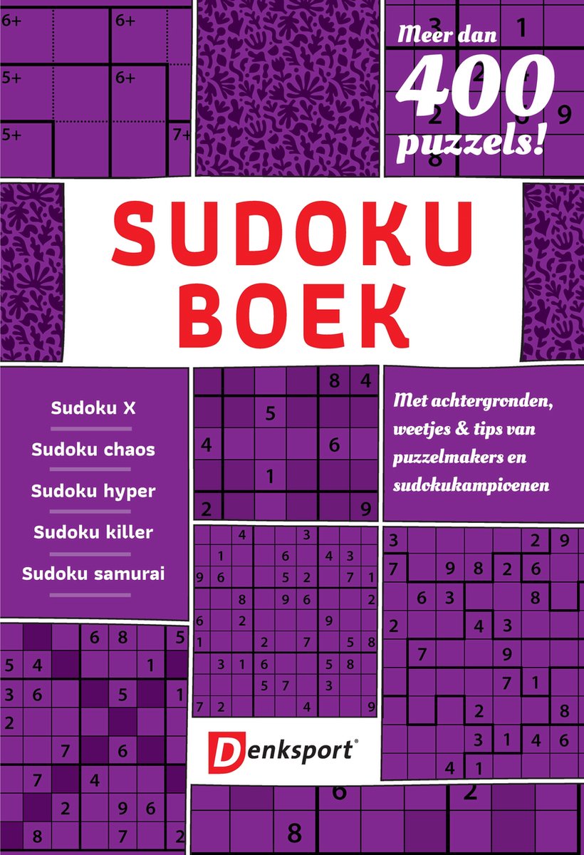 Denksport Sudoku puzzelboek - Denksport