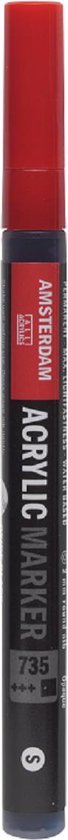 Amsterdam Markers 2 mm Oxydzwart 735